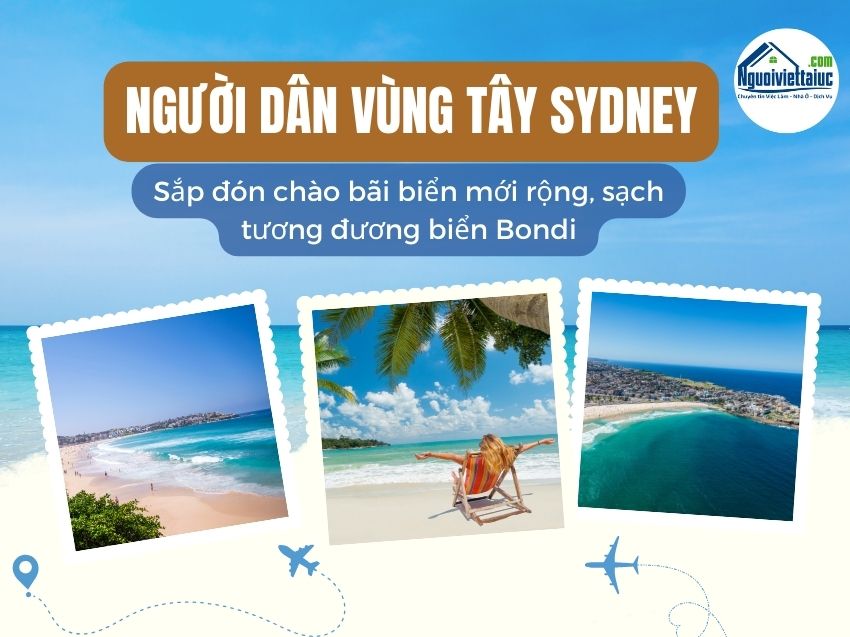 Người dân vùng tây Sydney - Úc sắp đón chào bãi biển mới