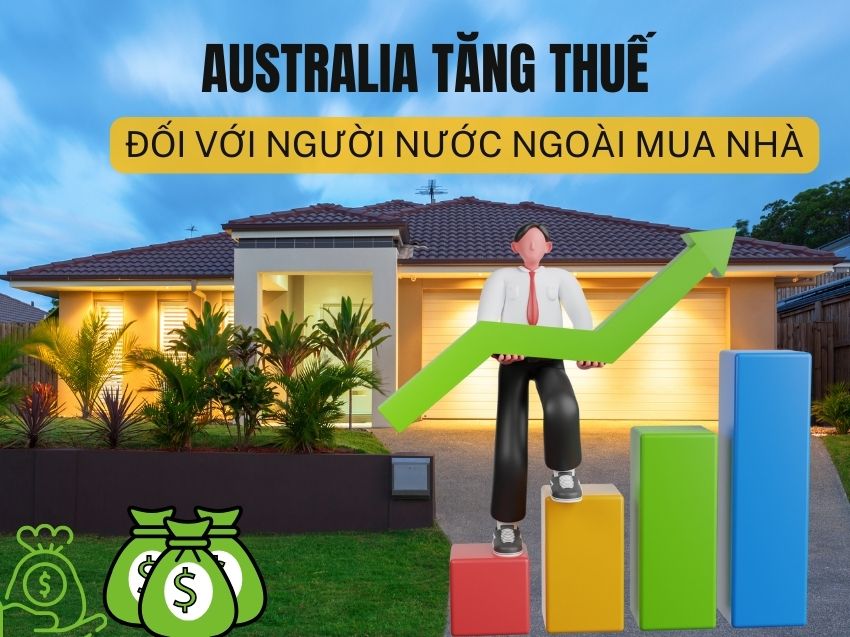 Australia tăng thuế đối với người nước ngoài mua nhà để giải