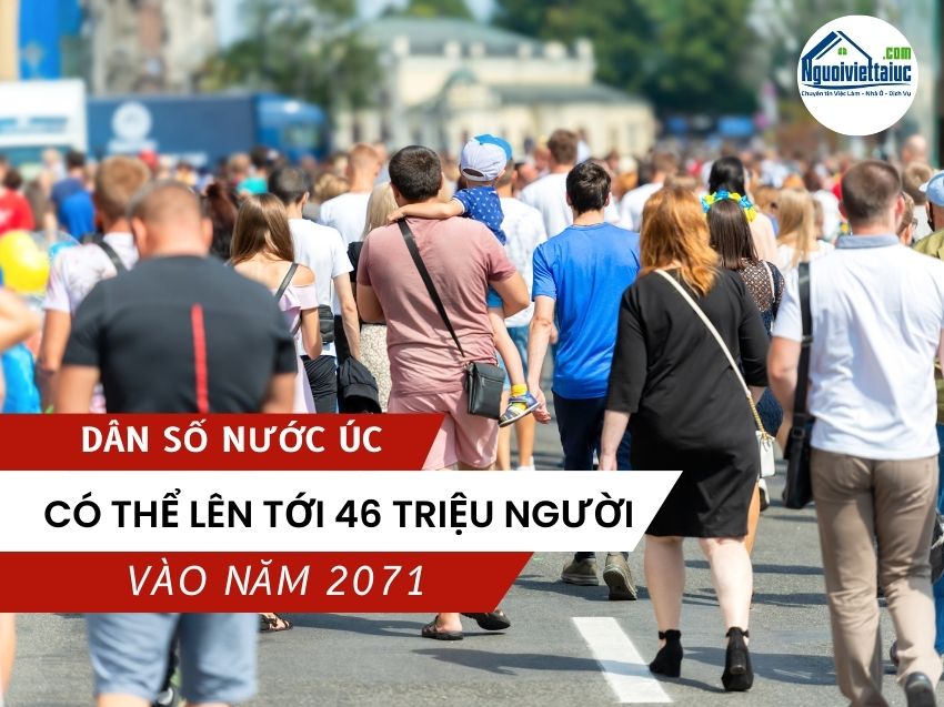 Dân số nước Úc có thể lên tới 46 triệu người vào năm 2071