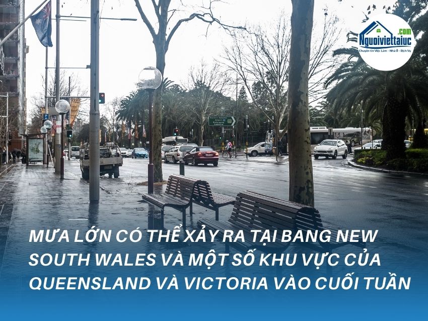 Mưa lớn có thể xảy ra ở NSW, một số khu vực Queensland, Vic