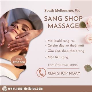 Sang lại tiệm massage mới build, cơ hội làm chủ shop vị trí đắc