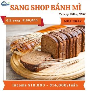 Sang shop bánh mỳ có lợi nhuận ổn định vùng Terrey Hills, NSW
