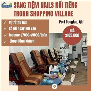 Sang lại tiệm nails có lời ngay khi vào vùng Port Douglas, Qld