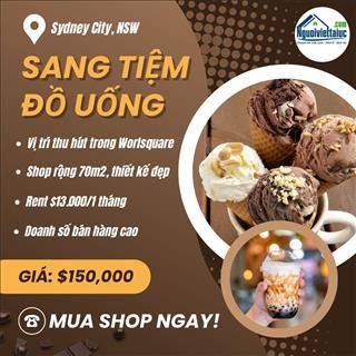 Sang lại tiệm trà sữa, nước mía ngay trung tâm Sydney city