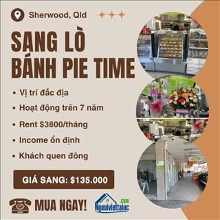 Cần sang lò bánh Pie Time rent rẻ vùng Sherwood Road, Queensland