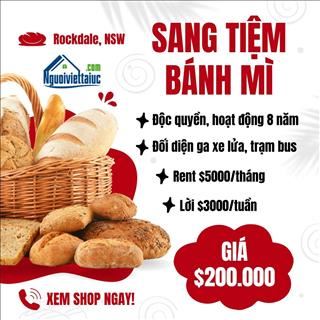 Sang lại tiệm bánh mì có lời ngay sau khi mua vùng Rockdale, NSW