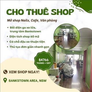 Shop trống cho thuê mở shop Nails, Cafe, Văn phòng, giá thuê rẻ