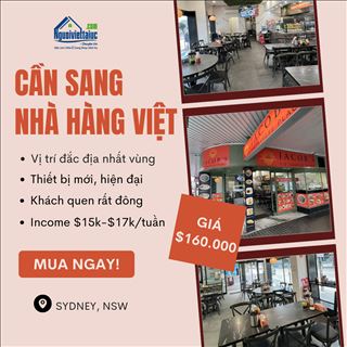 Sang nhà hàng Việt đông khách, thu nhập cao tại Sydney, NSW