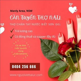 Shop Nails cần thợ chân tay nước, nghề yếu được hướng dẫn thêm