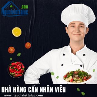Nhà hàng đang cần tuyển nhiều nhân viên không yêu cầu kinh nghiệm
