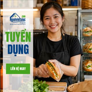 Shop tại Cowra tuyển nữ nhân viên bán bánh mì và pha cà phê